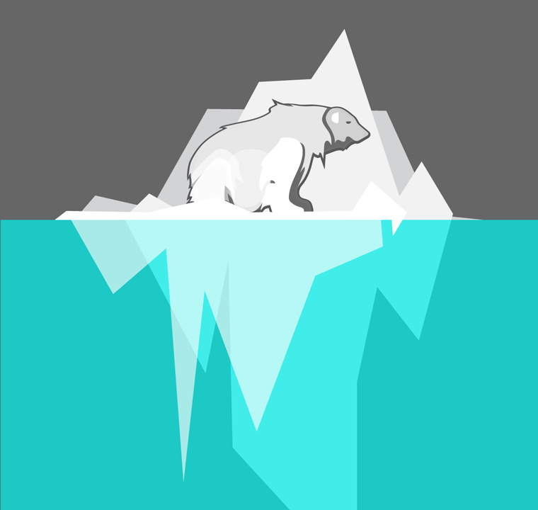 Polar Signal Design, Digital Illustration | Mural Study